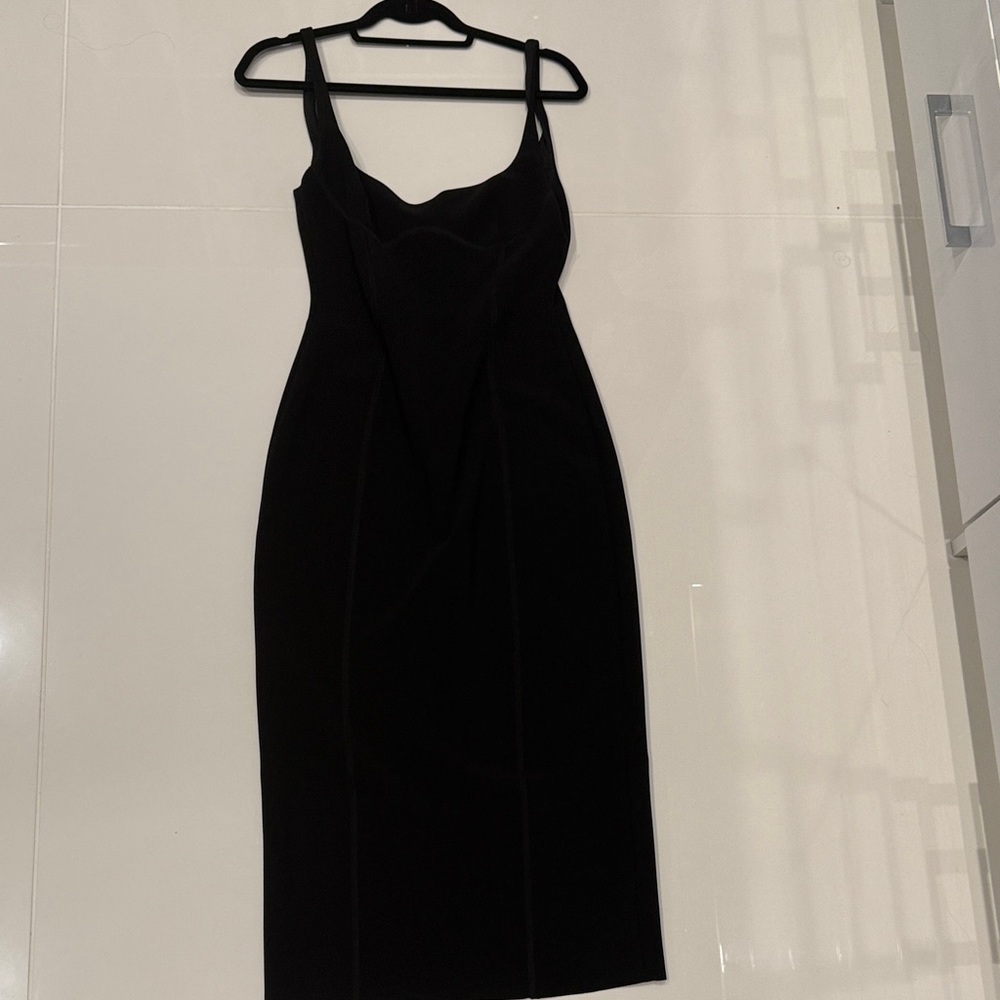 Bec & Bridge Classic Black Midi Dress